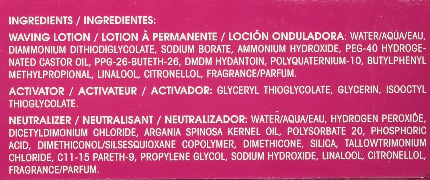Zotos Quantum Kit Classic Body Ingredients