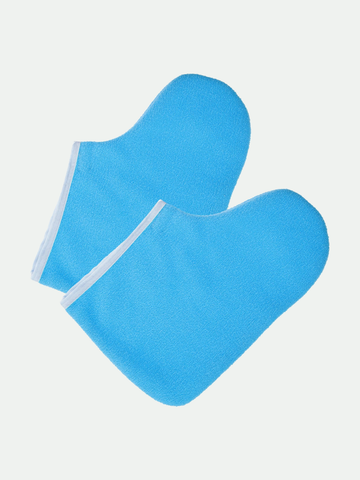 Terry Cloth Spa Booties, 1 pair