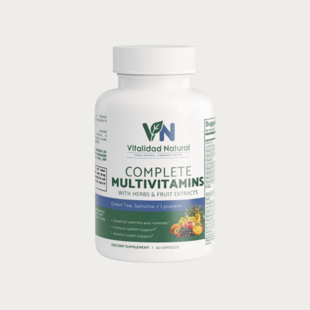 Vitalidad Natural Complete Multivitamin, 60 Capsules