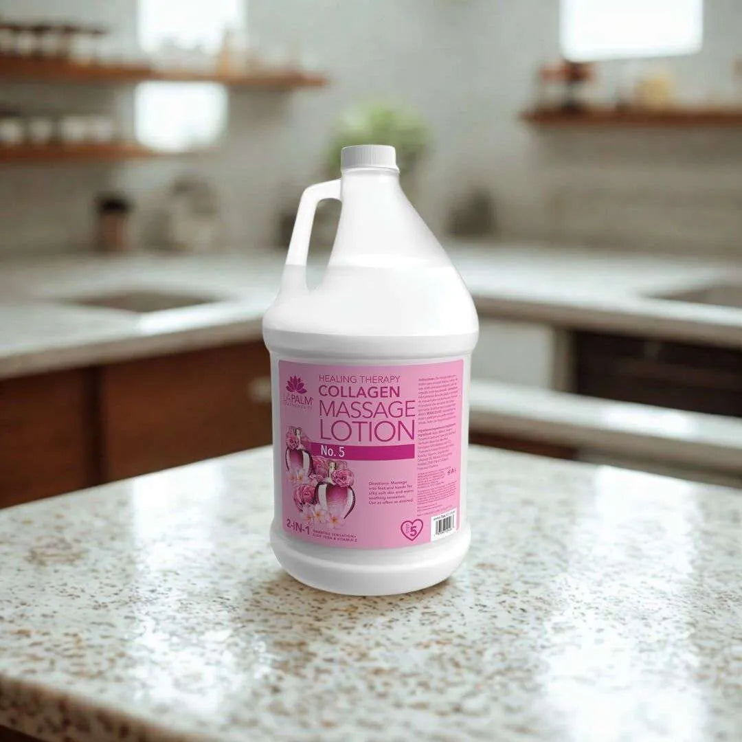 La Palm Massage Lotion No. 5, 1 Gallon
