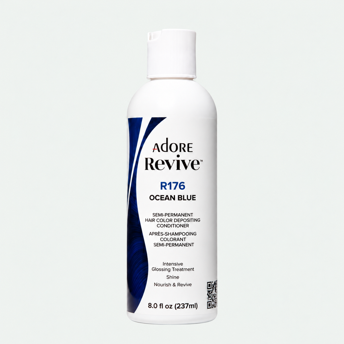 Adore Revive Color-Depositing Conditioner – R176 Ocean Blue, 8 fl oz – product packaging
