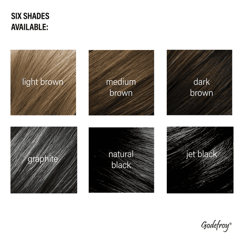Godefroy Professional Hair Eyebrow Face Spot Coloring Tint Kit 20 Applications, Graphite