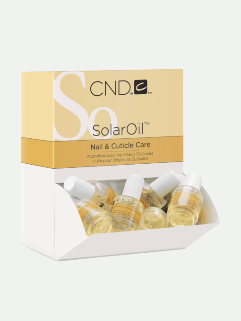 CND Solar Oil Nail & Cuticle Care Conditioner Moisturizer 40 Pack with Display