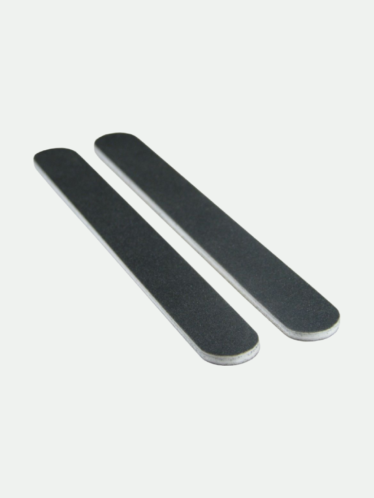 Black 100/100 washable cushioned nail files