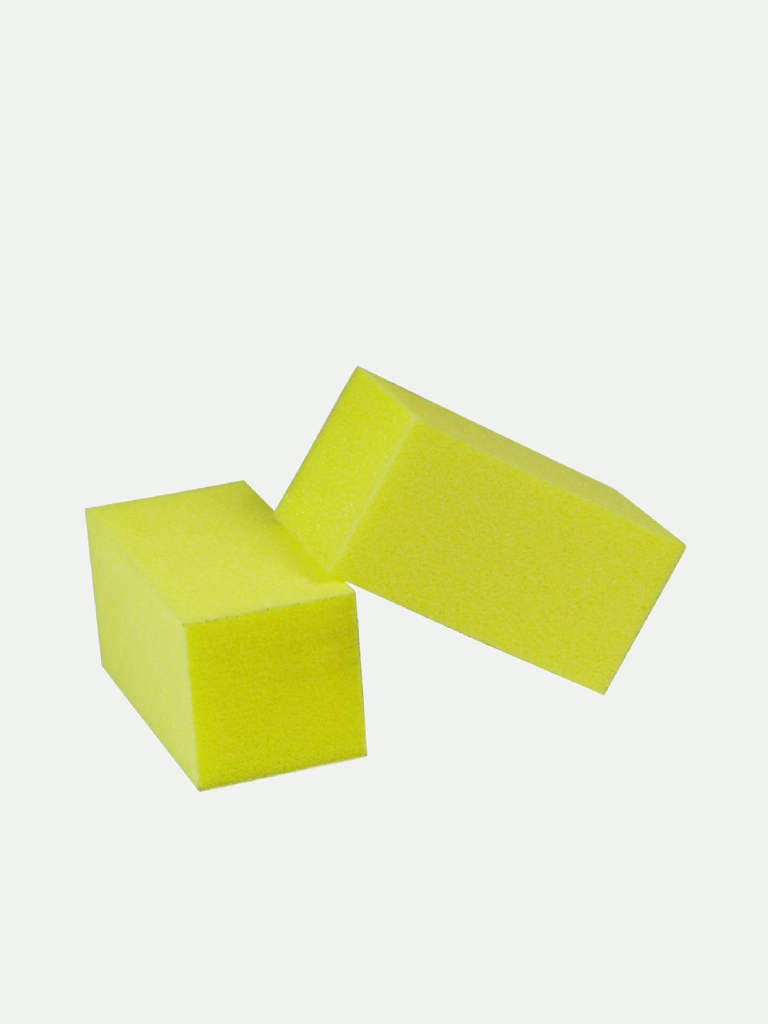 Half-Block Yellow Manicure/Pedicure Block