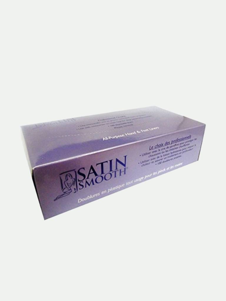 Satin Smooth Hand & Feet Liner, 100 Pack
