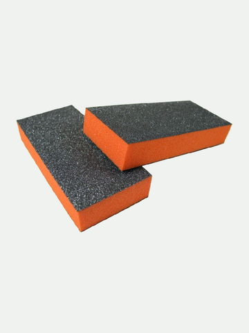 Slim 2 Way Orange Buffing Black Block- 150/150, 24 pk  