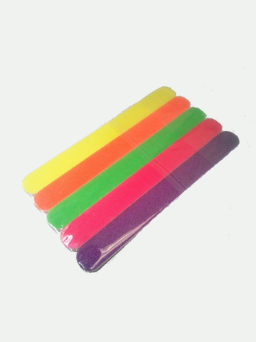 Neon 7'' Sponge File Variety Pack 5-pk. 